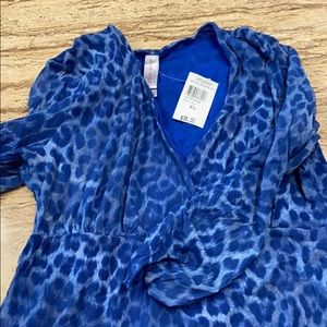 Blue ladies blouse Lucy Fiona